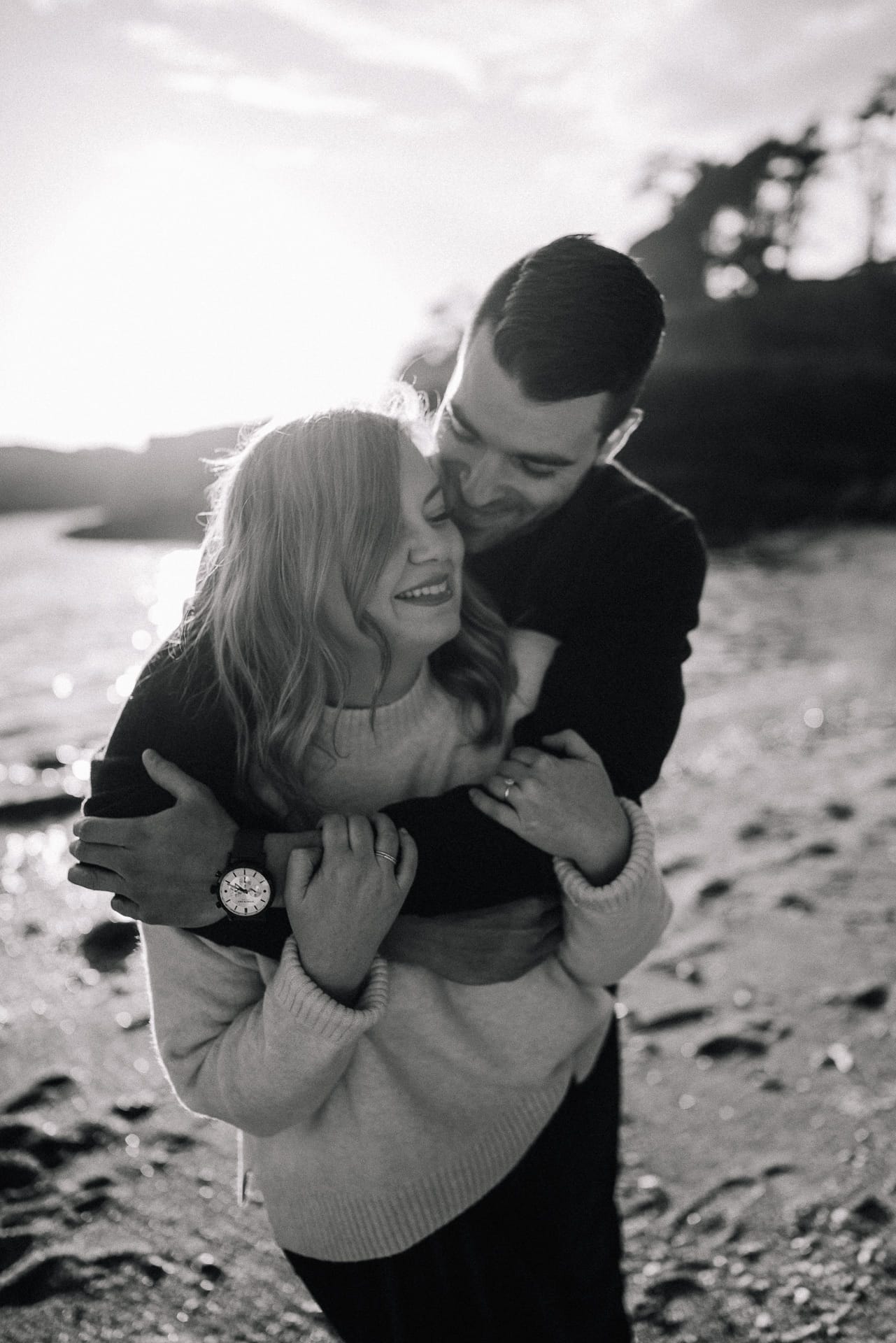Rebecca and Mitch's Destination Tofino Beach Engagement Photos
